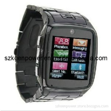 The Cool Thin Stainless Steel Watch Mobile Phone Touch Screen (WP003)
